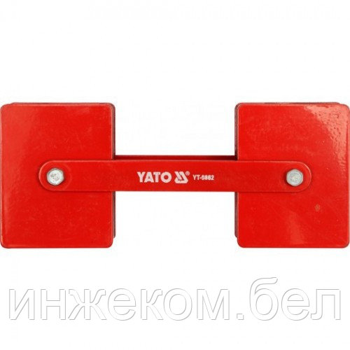 Фиксатор магнитный для сварочных рабор 65х85мм max 2х22,5кг., 360гр "Yato"