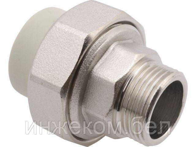 Американка ПП нар. 32х1", сер. FV Plast (Под заказ кратно коробкам)