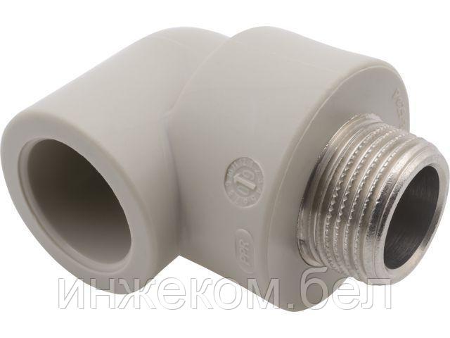 Колено ПП комб. нар. 32x1" сер. FV Plast (Под заказ кратно коробкам)