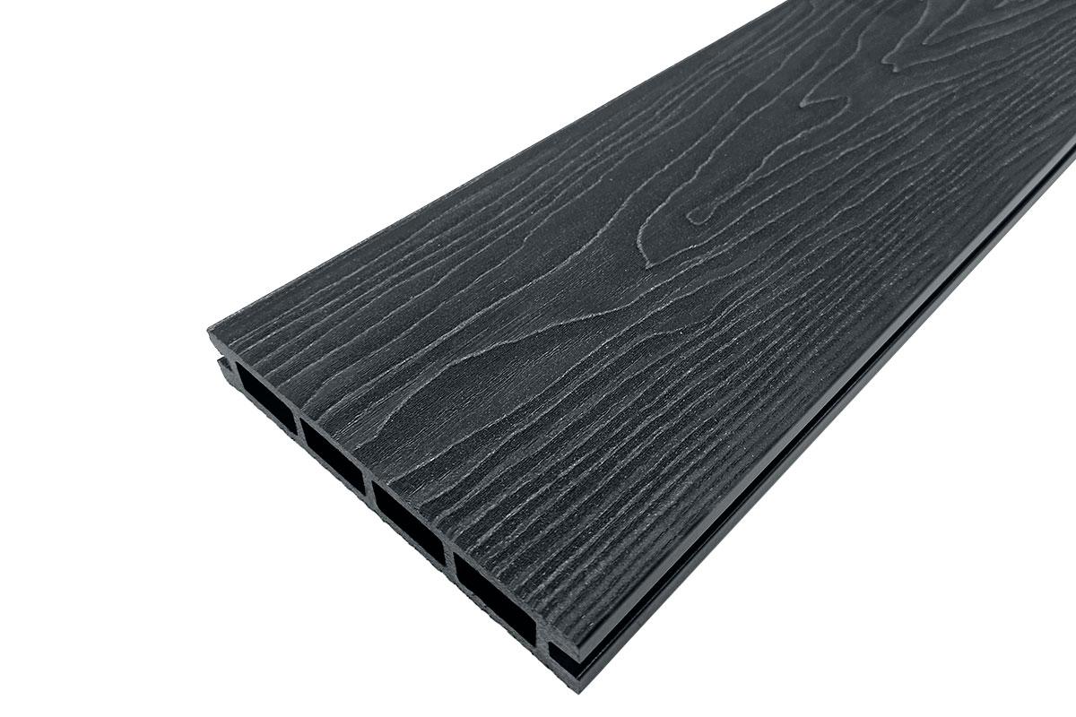 Террасная доска NauticPrime (Light) Esthetic Wood (антрацит/венге) 22*145*4000/6000