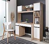 Письменный стол Вегас-1 Мебель-Класс (белый/дуб сонома), фото 3