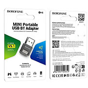 Адаптер  DH8 USB - Bluetooth 5.1 черный Borofone