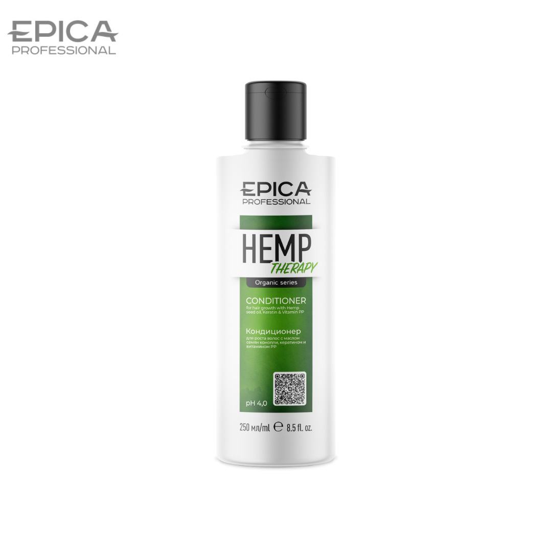 Кондиционер для роста волос Epica Professional HEMP THERAPY Organic 250мл