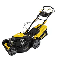 Газонокосилка бензиновая GLD-520SP-VE, 196 см3, ширина 52 см, привод, вариатор, электрический старт, 60 л Denz