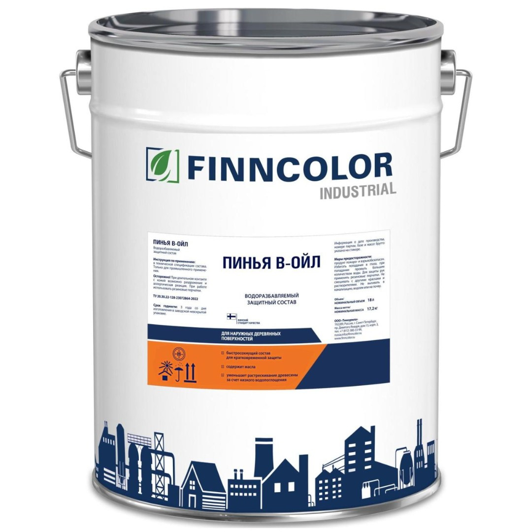 FINNCOLOR INDUSTRIAL ПИНЬЯ В-ОЙЛ (ФИННКОЛОР ИНДАСТРИАЛ ПИНЬЯ В-ОЙЛ)
