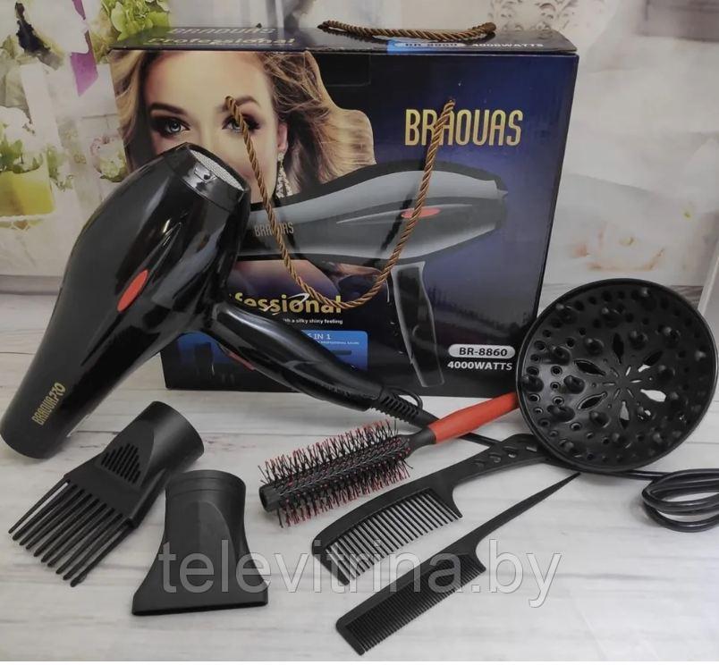 Фен для волос BROWANS 6в1 4000 WBR-8860