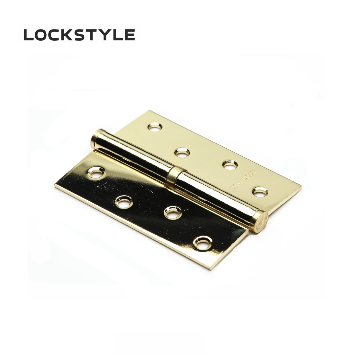 Петля дверная LOCKSTYLE 4 PB-L золото, левая ( с шариковыми подшипниками)