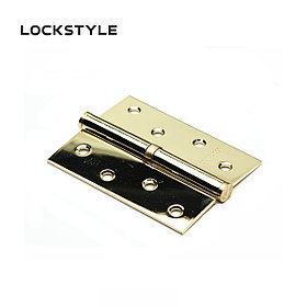 Петля дверная LOCKSTYLE 4 PB-L золото, левая ( с шариковыми подшипниками)