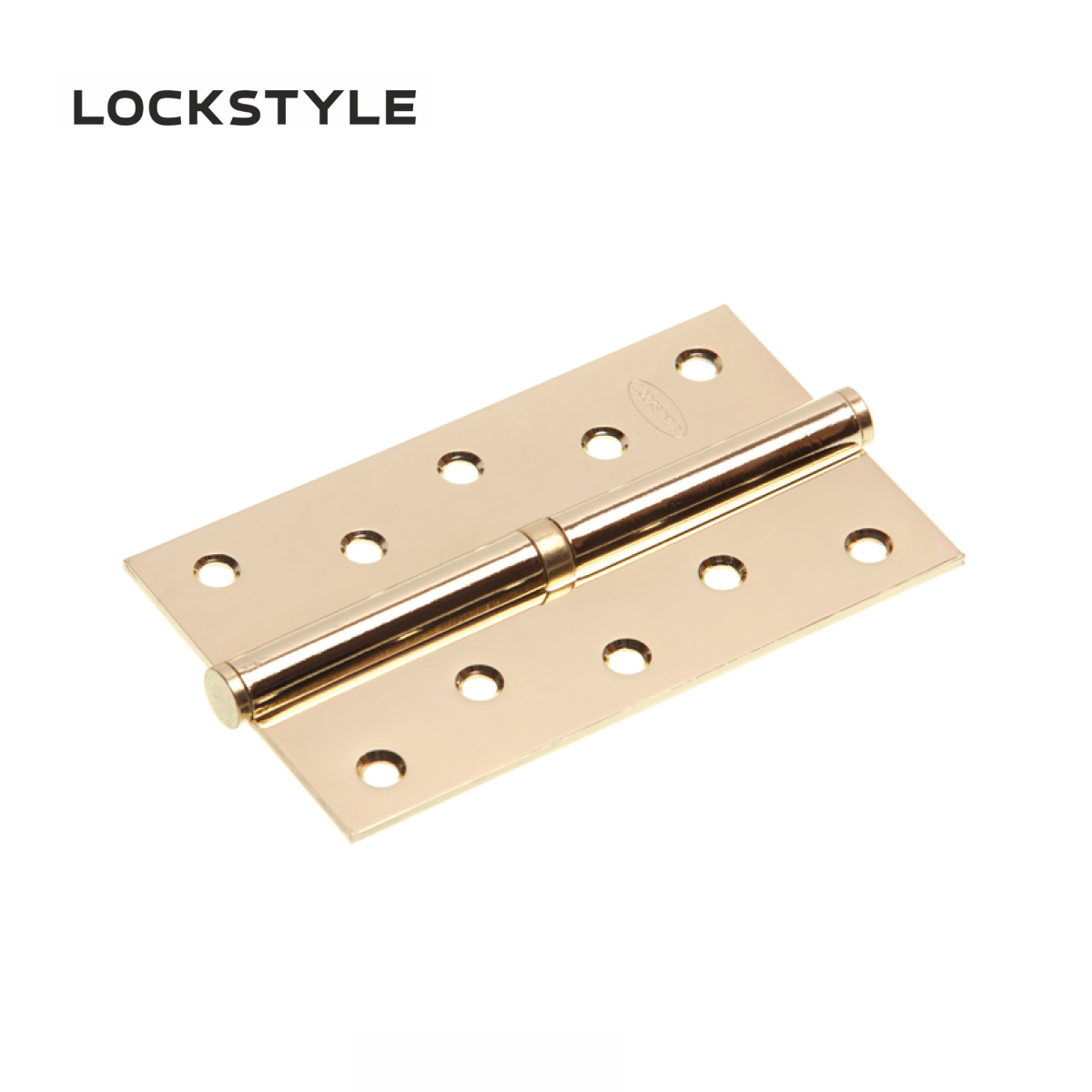 Петля дверная LOCKSTYLE 5 PB-L золото, левая ( с шариковыми подшипниками)