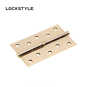 Петля дверная LOCKSTYLE 5 PB-L золото, левая ( с шариковыми подшипниками)