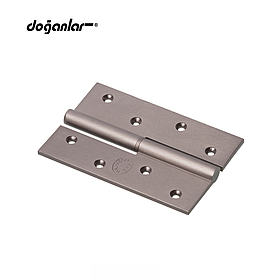 Петля дверная DOGANLAR DOG120 BBN-L черный матовый никель, левая, латунь