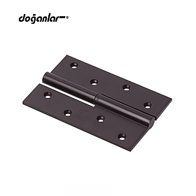 Петля дверная DOG120 AL6-L черный матовый, левая, арт.030154190 DOGANLAR (ДОГАНЛАР), материал- латунь