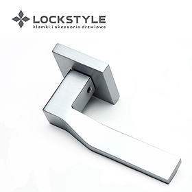 Ручки дверные LOCKSTYLE GRAND ZN CBM ( матовый хром)