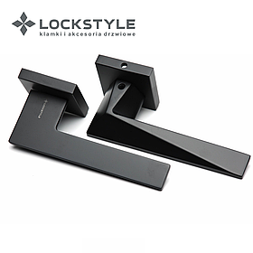 Ручки дверные LOCKSTYLE MIRAGE ZN AL6 ( черный)