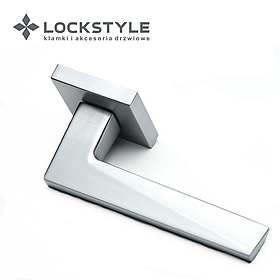 Ручки дверные LOCKSTYLE MORI ZN CBM ( матовый хром)