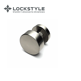 Ручка-кноб дверная поворотная CEBI A5126 061 MP08 (матовый никель) серия IRIS, комплект