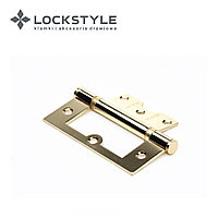 Петля дверная LOCKSTYLE TH PB золото, универсальная ( с шариковыми подшипниками)