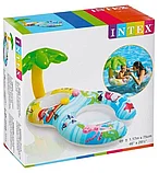 Надувной круг для малышей Intex 117 х 75 см, фото 3