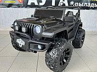 Детский электромобиль Baby Driver C222 4WD (черный) Полноприводный двухместный Jeep