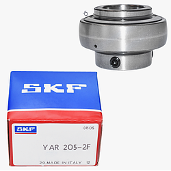 Подшипник YAR205-2F (UC-205), размер (25х52х17/34,1) SKF