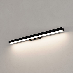 Черная подсветка зеркала AQUA LED black M LP-987/1W M BK Light Prestige