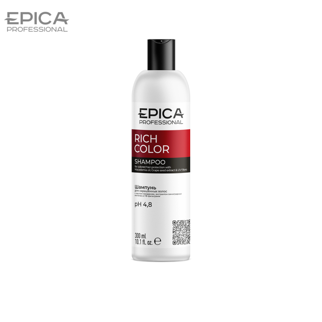 Шампунь для окрашенных волос Epica Professional RICH COLOR 300мл