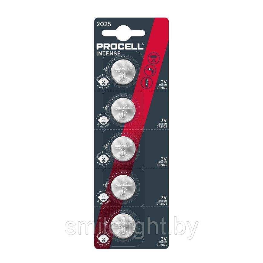Элемент питания PROCELL INTENSE CR2025 Lithium 3V Bl.5