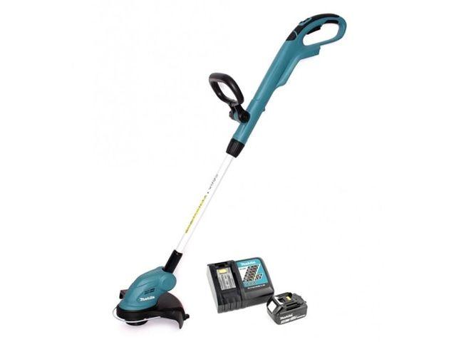 Триммер аккум. MAKITA LXT DUR 181 RF (18.0 В, 1 акк., 3.0 А/ч, Li-Ion, 26 см, с головкой, вес 2.6 кг)