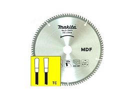 Диск пильный 255х30 мм 100 зуб. по дереву MDF MAKITA ( твердоспл. зуб)
