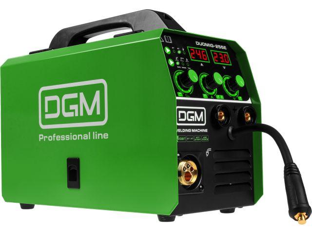 Полуавтомат сварочный DGM DUOMIG-255E (220В, MIG/FLUX/MMA/TIG, евроразъем, смена полярности)