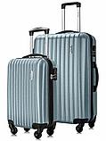 Чемодан-спиннер L'Case Krabi BCP-1202 (L, серый), фото 8