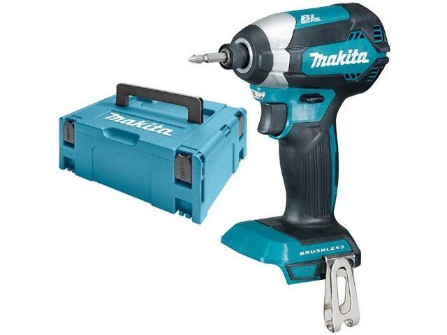 Аккумуляторный АКБ шуруповерт MAKITA LXT DTD 153 ZJ в кейсе (18.0 В, БЕЗ аккумулятор АКБА, 1 скор., 170 Нм,