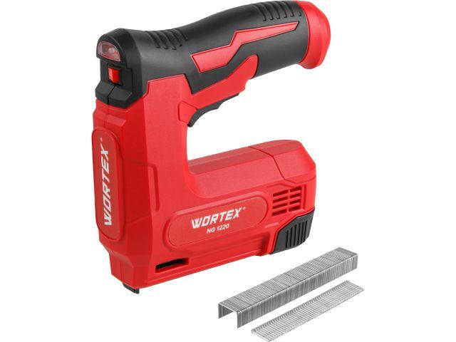 Аккумуляторный гвоздезабиватель WORTEX (Вортекс) NG 1220 в коробке 3.6 В, 70 скоб/гвоздей в мин.