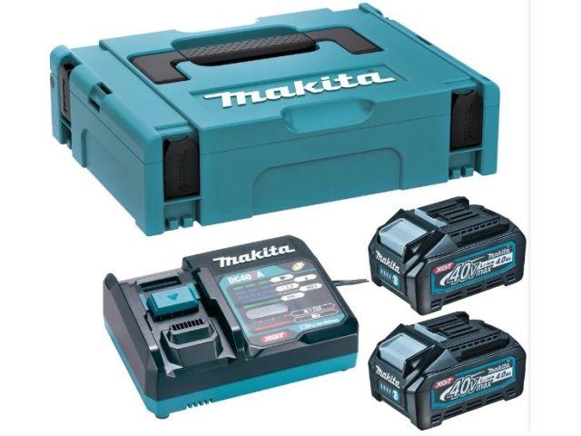 Комплект аккумулятор АКБ PSK (XGT, 2x5.0Ач, DC40RA, Makpac 2) (Набор) (MAKITA)