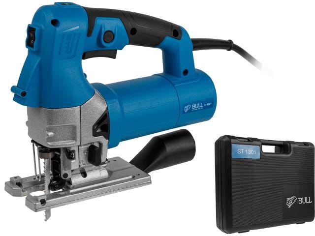 Лобзик электрический BULL (Булл) ST 1301 в кейсе 800 Вт, 800-2600 ход/мин, до 135 мм