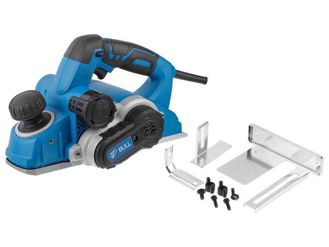 Рубанок электрический, электро BULL (Булл) HO 4001 в коробке 1050 Вт, ширина до 82 мм, глуб. до 4 мм