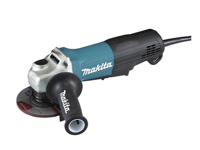 Одноручная углошлифмашина (болгарка, УШМ, шлифовальная) MAKITA (Макита) GA 4550 R в коробке