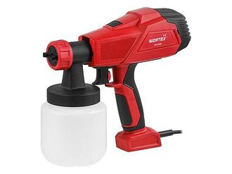 Краскораспылитель электрический WORTEX LX PS 0740 в кор. 400 Вт, 700 мл/мин, 0.8 л бак