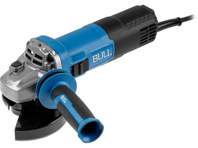 Одноручная углошлифмашина (болгарка, УШМ, шлифовальная) BULL (Булл) WS 1219 в коробке 125 мм, 1800 Вт, плав.