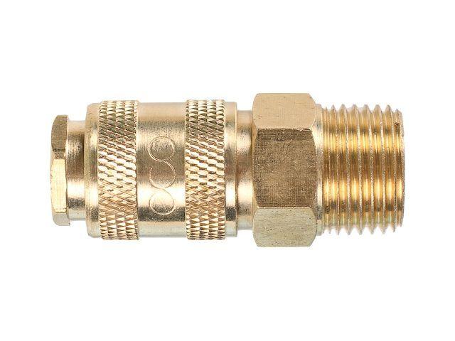 Соединение быстросъемное МАМА х нар. резьба 1/2" (латунь) ECO (ЭКО)