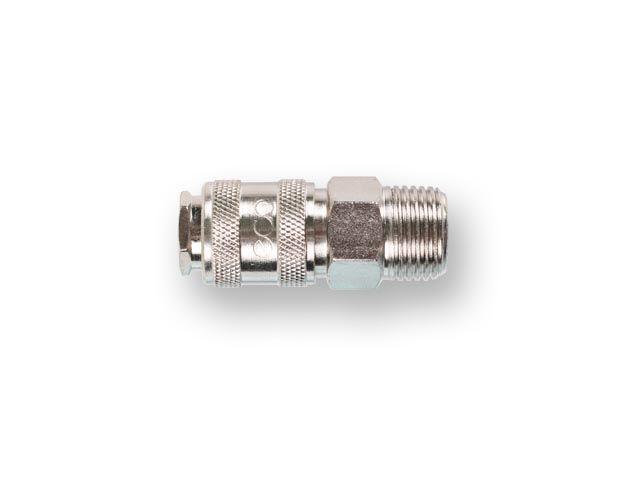 Соединение быстросъемный МАМА х нар. резьба 1/2" (сталь) ECO (ЭКО)