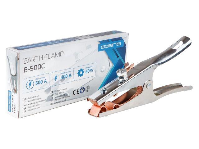 Клемма заземления 500А E-500C SOLARIS (СОЛЯРИС) в коробке