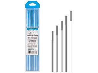Электрод вольфрамовый серый WC-20, Ф 2,0 мм (набор 5 шт) SOLARIS (СОЛЯРИС)