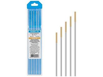 Электрод вольфрамовый золотой WL-15, Ф 1,6 мм (набор 5 шт) SOLARIS (СОЛЯРИС)