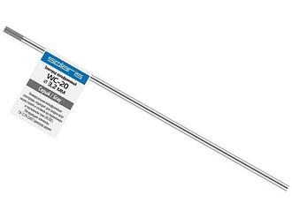 Электрод вольфрамовый серый WC-20, Ф 3,2 мм (1 шт) SOLARIS (СОЛЯРИС)