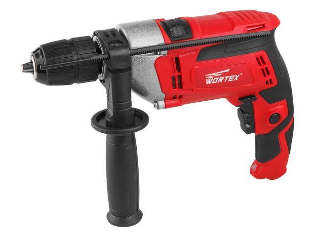 Дрель ударная WORTEX (Вортекс) DS 1611 в коробке 950 Вт, 1 скор, 30 мм в дер., быстрозажимной патрон 13 мм