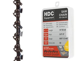 Цепь для пилы 35 см 14" 3/8" LP 1.3 мм 50 зв. (в пластиковый боксе) HDC (HDC Equipment)