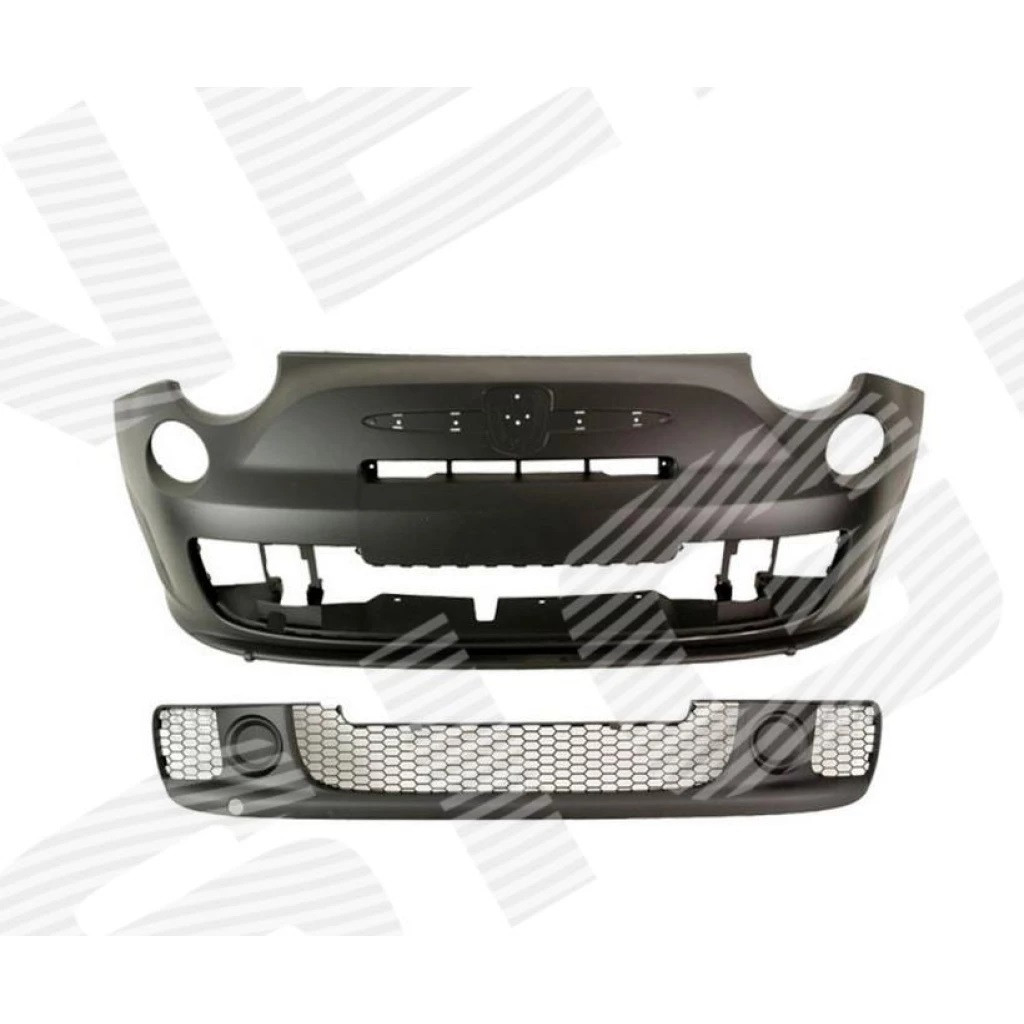 Бампер передний для Fiat 500 (312)