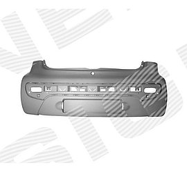 Бампер задний для Citroen C1 (PM,PN)