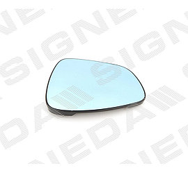 Стекло бокового зеркала (левое) для Citroen C3 II (A51)